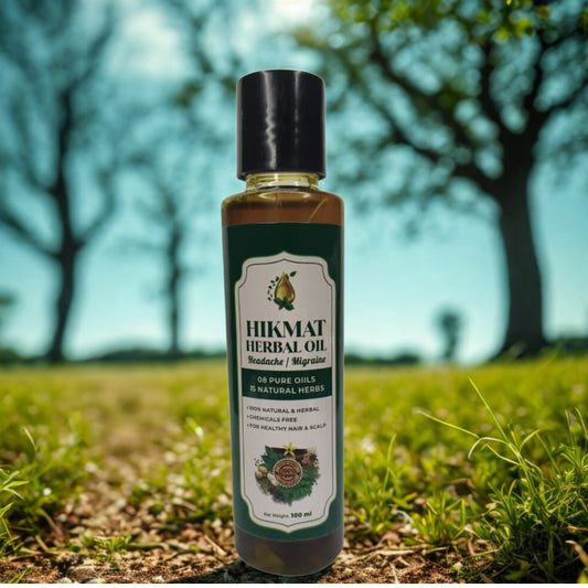 Hikmat Oil Headache & Migraine 100ML - Hikmat Oil