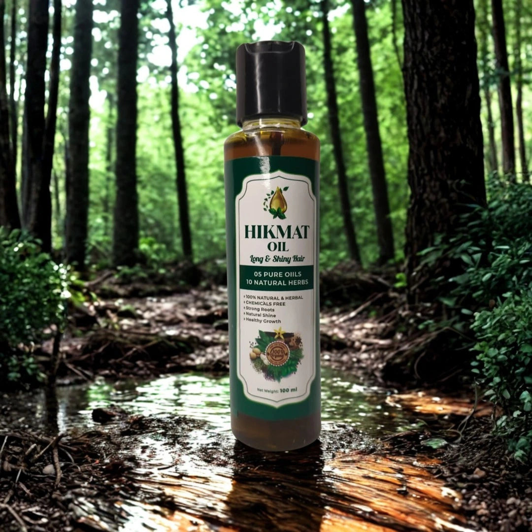 Hikmat Oil Long & Shiny Hair 100ML - Hikmat Oil